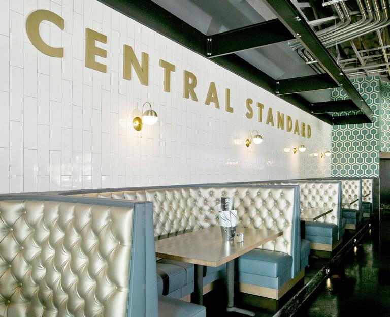 Central standard restaurant waukee homefront interior design